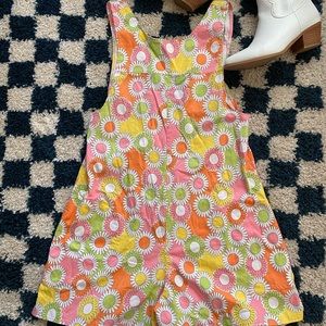 Vintage floral playsuit